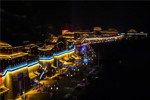 三國印巷集文化、休閑、飲食、娛樂、旅游等于一體。云陽縣委宣傳部供圖 華龍網(wǎng)發(fā)